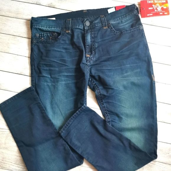 NWT True Religion Rocco Relaxed Skinny Jea… - Picture 2 of 11